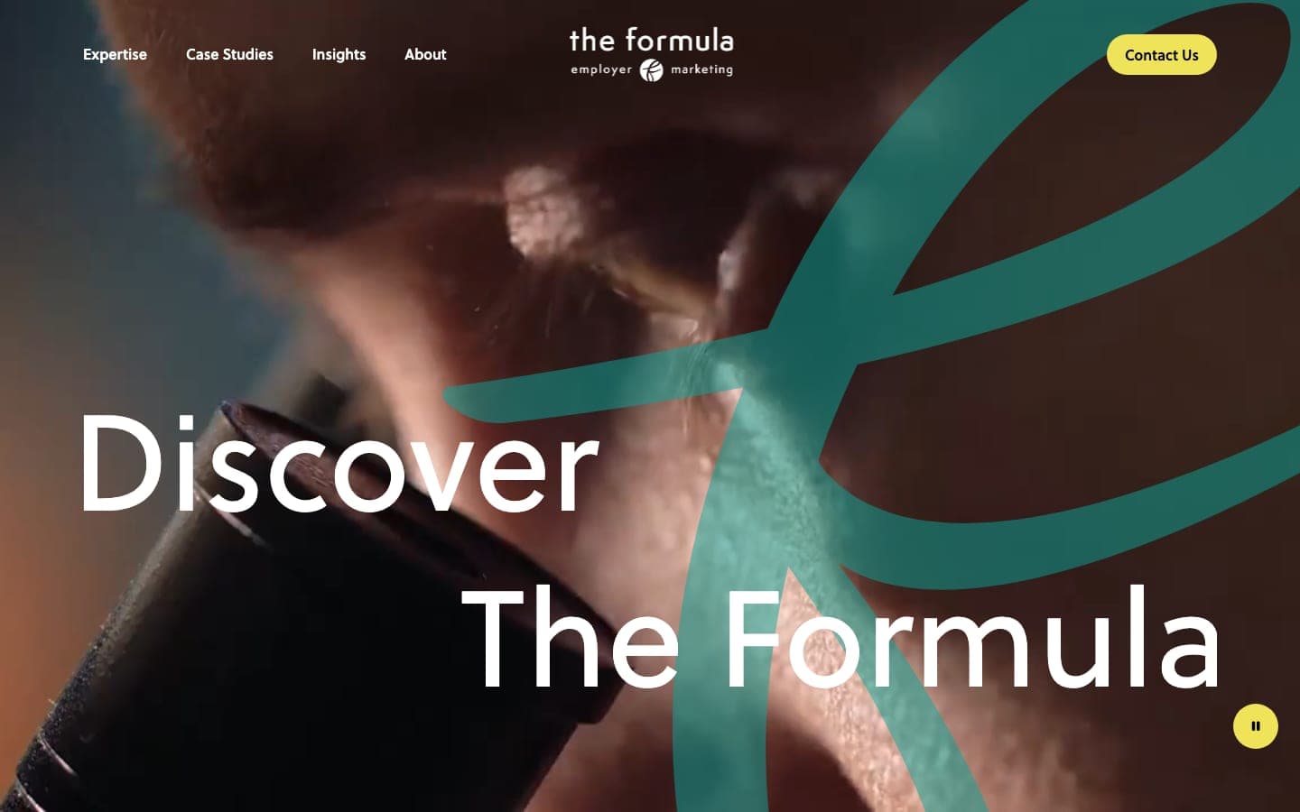 We Are The Formula homepage