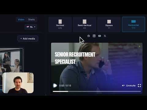 Recruitment video AI product demo: fifteen-minute walkthrough
