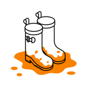 MuddyWellies logo