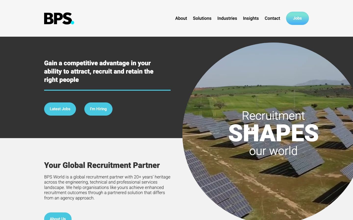 BPS World homepage