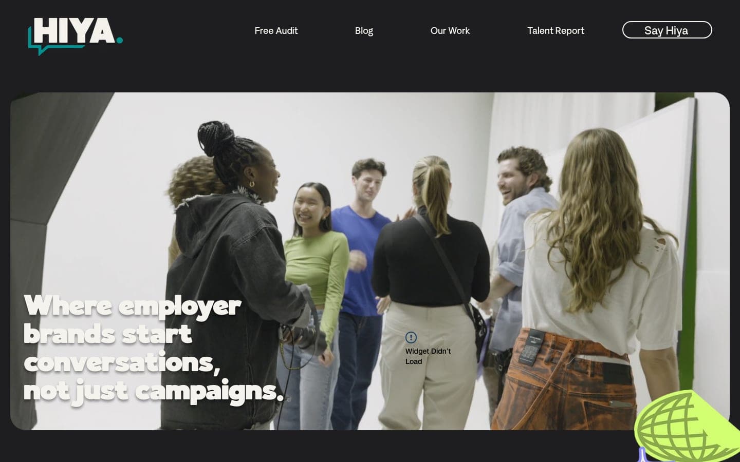 Hiya. homepage