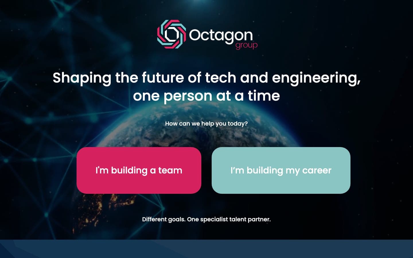 Octagon Group homepage