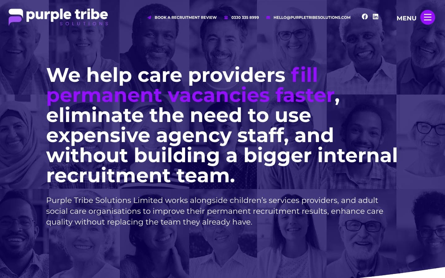 Purple Tribe Solutions Limited homepage